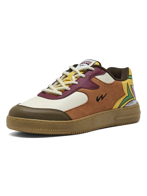 MAJESTIC Cream Women's Sneakers